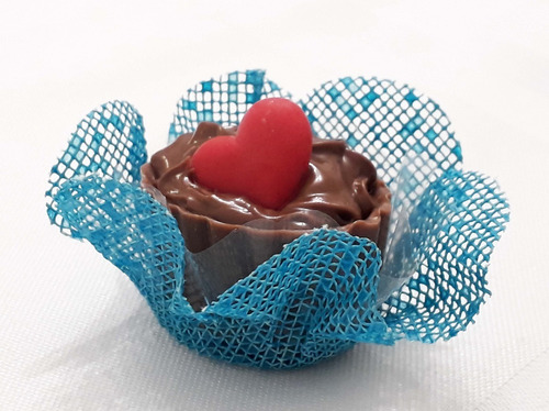 500 Forminhas Para Doces Flor Única Tela Escócia Cores