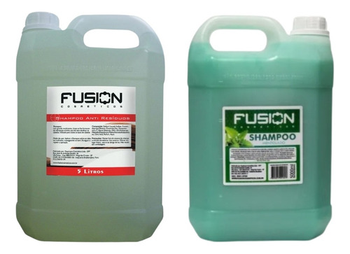02 Shampoo 5 Litros P/ Lavatório Fusion Preço De Atacado