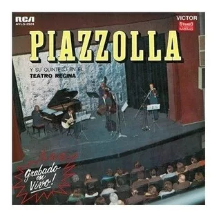 Vinilo Astor Piazzolla - Piazzolla Teatro Regina - Sony