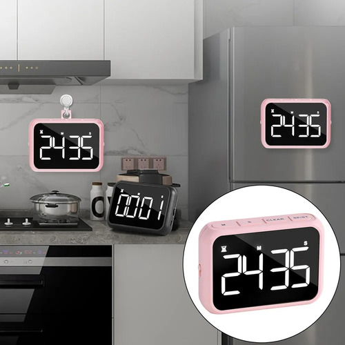 Lk Cronómetro Digital De Cocina Con Dígitos Grandes