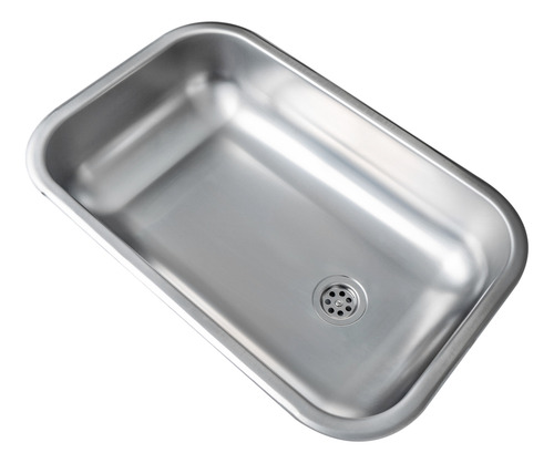 Pileta Bacha Cocina Simple Acero Inox 52 X 32 X 13 Dh52