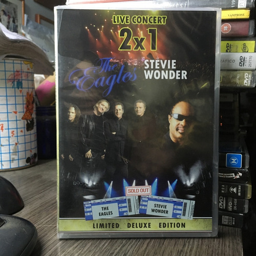 The Eagles / Stevie Wonder - Live Concert 2x1 (2010) 2 Dvds