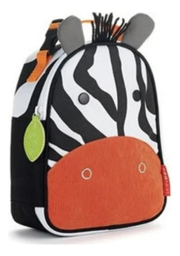 Morral Niños Pequeños Con Diseño Animal De Zoologico-cebra