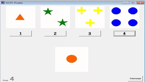 Software Clasificacion De Cartas Wisconsin Wcst