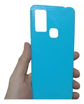 Comprar Funda Tcl 20e  Tcl 20y  Celeste Tpu Flexible Idem Silicona