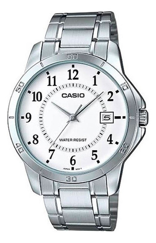 Reloj Casio Mtp-v004d 100% Acero Cristal Duro Wr Gemma