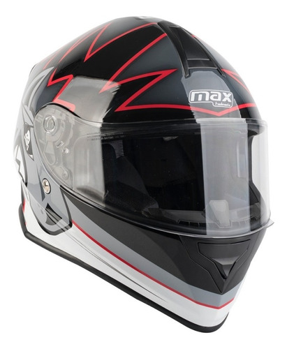 Casco Integral Doble Visor V127 Red Roko Max