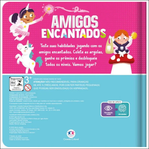 Livro Amigos Encantados Para Ler e Se Divertir De Igloo Books Editora Ciranda Cultural