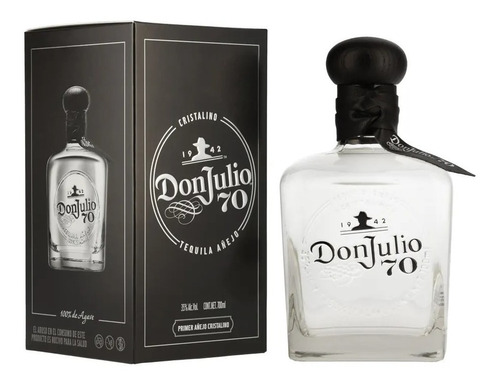 Don Julio Tequila 70 Añejo Cristalino Botella 700 Ml