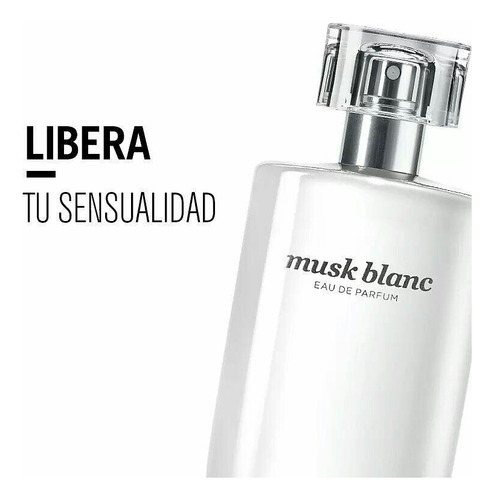 Fragancia Musk Blanc 50ml Yanbal Eau De Parfum Dama