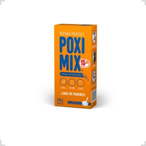 Mezcla Adeshiva A Base De Cemento 500grs Exterior X6 Poximix