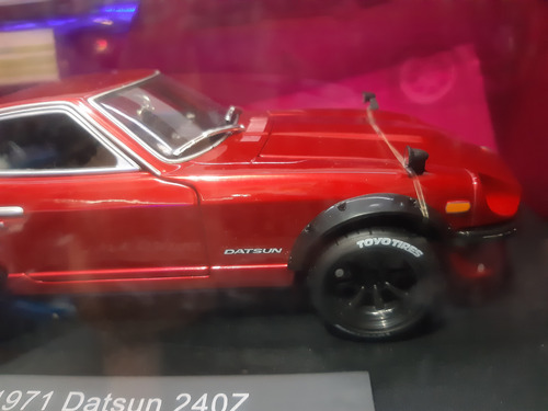 Datsun 1971 240z Escala 1/18 Rojo