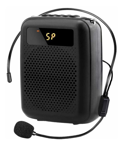 Amplificador Voice Amplifier Portable Fm Radio Wired Speaker