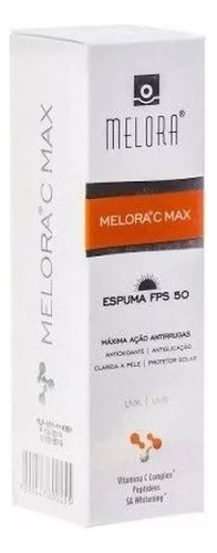 Melora C Max Espuma Antirrugas Facial Fps 50 45ml