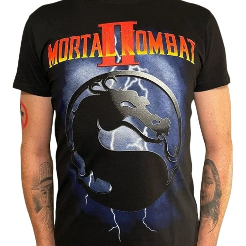 Polera Mortal Kombat  Arcade  Snes, Sega Genesis