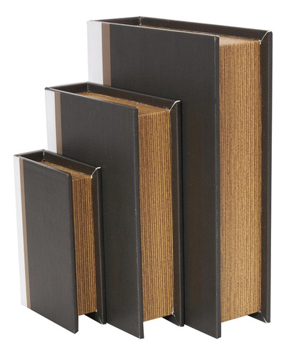 Caja De Almacenamiento De Imitación De Madera Paris, L...