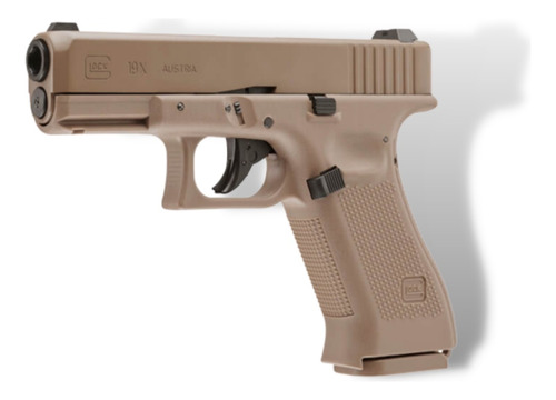 Glock 19x Coyote Blowback Airsoft Co2 Bbs Airsoft Xchws C