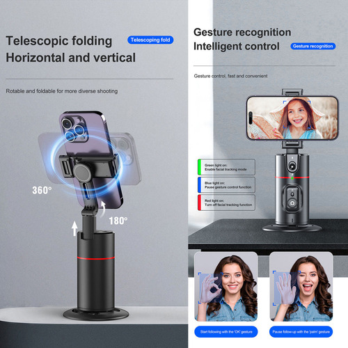 Aacabeça De Telefone Celular Inteligente P02 360° Ai Com Con