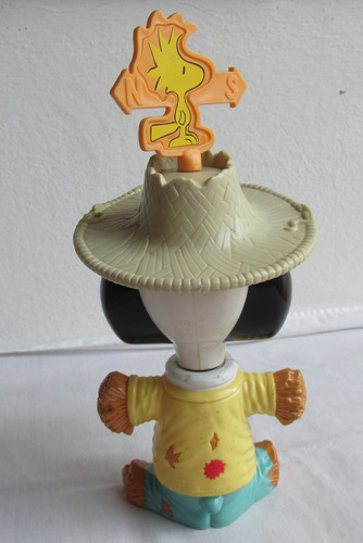 Muñeco De Snoopy Grande Coleccion Mc Donald`s Espantapajaros (Usado)