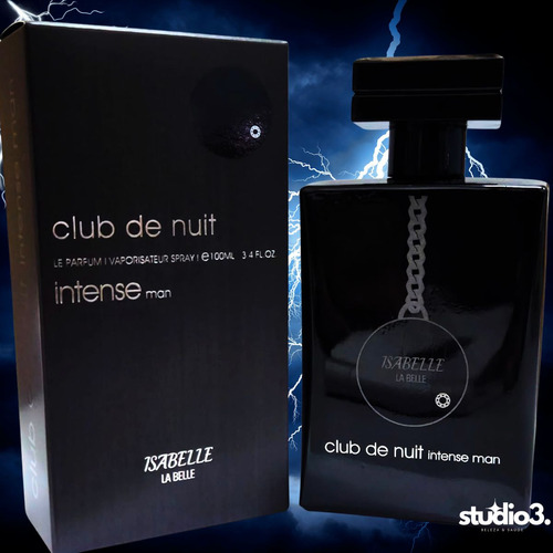 Perfume Árabe Club De Nuit Intense 100 Ml- Isabelle La Belle