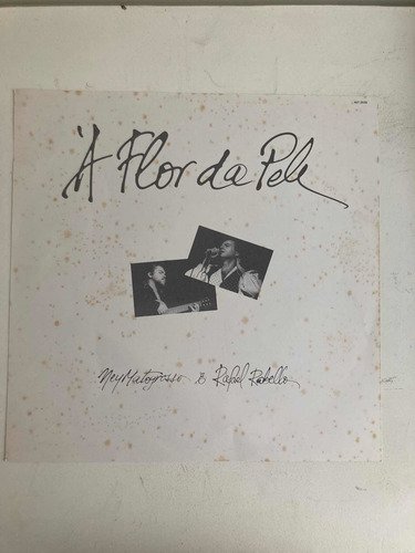 Lp Ney Matogrosso &rafael Rebello A Flor Da Pele 1990 (Usado)