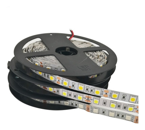 Tiras Luces Led (pack 3) 5 Mt C/u 12v Rojo/amarillo 