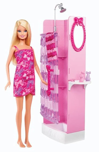 Barbie Glam - Juego De Ducha