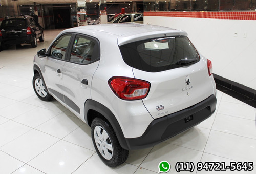 Renault Kwid 1.0 Zen 2020 Prata Financiamento Próprio 0608