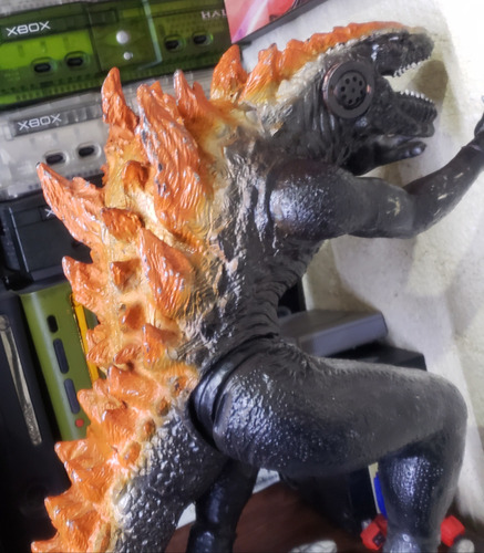 Figura Zilla Gotzilla Super Gigante Mas De 50 Cm Muñeco Boot (Usado)