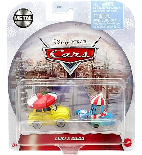 Disney Pixar Cars Luigi & Guido - Edición Festiva 2021