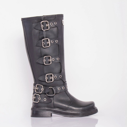 Botas Altas Huila Luciano Marra Con Hebillas