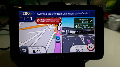 Gps Garmin Nüvi 2580tv Com Mapas Brasil Atualizados 2025.10 Preto América Do Sul (Usado)