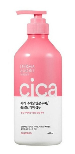 Kerasys Derma Cica : Shampoo De Centella Asiatica 600ml