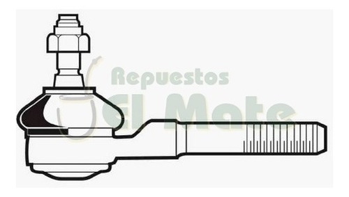 Extremo Renault 19 92/..peugeot 106 206 207 307 Der Thompson