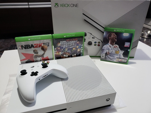 Xbox One S 1tb 4k En Caja