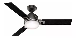 Ventilador De Techo Hunter Leoni 3 Aspas, 48 Diámetro 59219