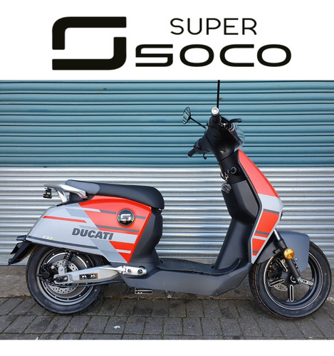 Moto Eléctrica Super Soco Cux Estilo Vespa Pilar Motor Bosch