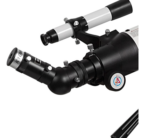 Telescopio Refractor Hokenn Astro Terrestre Aluminio H40070 Color Blanco