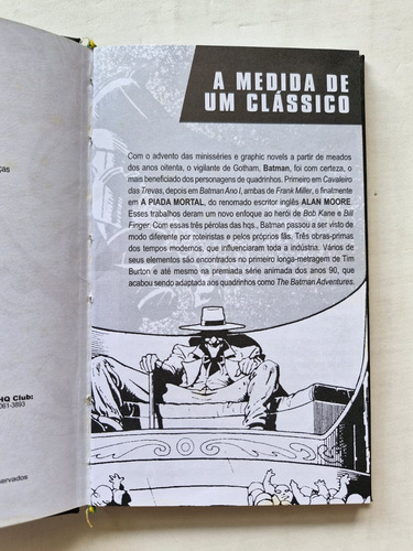 Livro, Hq, Batman A Piada Mortal, Alan Moore, Brian Bolland - Capa Preta Dura (Usado)