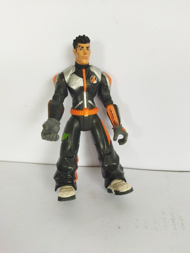 Action Man Traje Octane Negro 13 Cm Articulado 2005