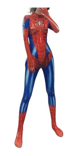 Mono Spiderman Mujer Halloween Cosplay 