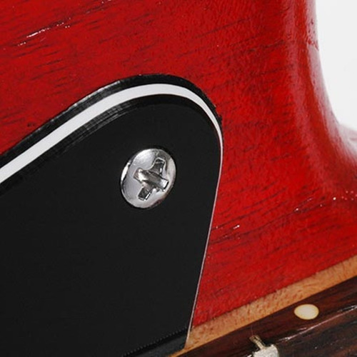 Imagem 2 de 3 de Parafuso Para Escudo De Guitarra E Contrabaixo Cromado C/ 25