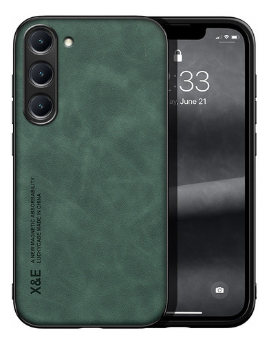 Funda Magnética De Piel For Samsung Galaxy Note Ultra