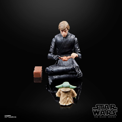 Star Wars The Black Series - 15 Cm - Luke Skywalker E Grogu