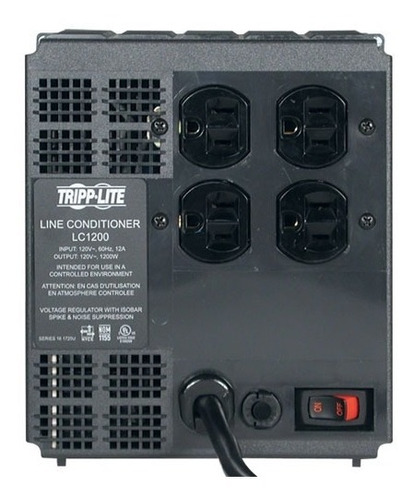 Regulador De Voltaje Tripp-lite Lc1200 120va 1200w 4 Tomas