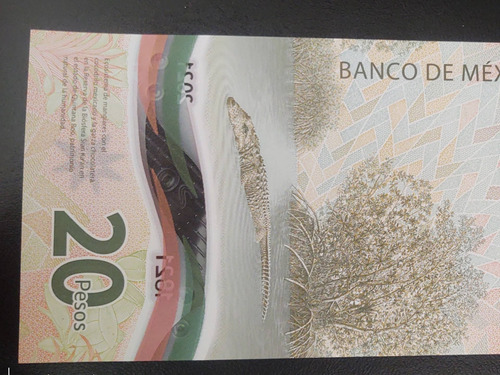 Billete De $20. Nuevo En Muy Buenas Condiciones 