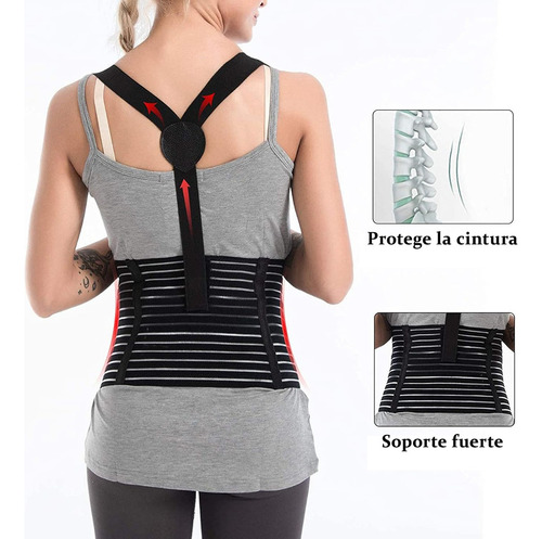Faja Para Embarazadas Soporte Maternal Con Chaleco Ajustable