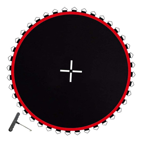 Mat De Reemplazo De Trampolín Equipo Rojo 48 Hebilla