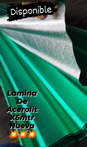 Lamina Acerolit 0.82x6de Largo Canal Ancho