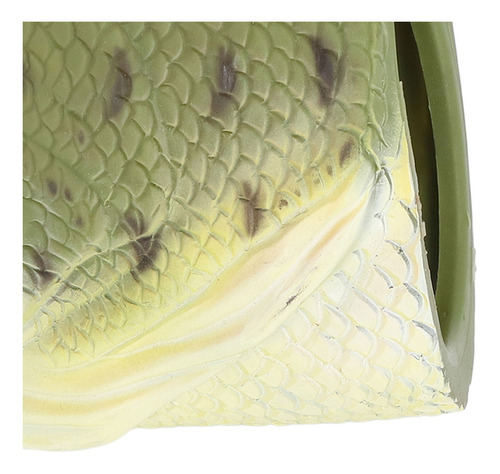 Juguetes Hand Puppet Soft Fish High Simulation Bass Head Toy